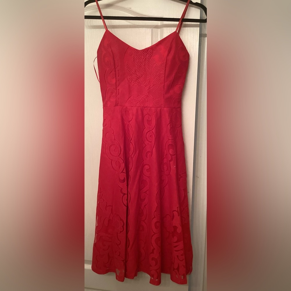 Red dress